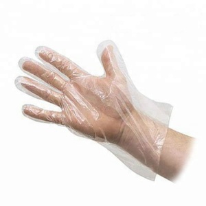 Food Preparation Premium Cast Poly Hair Dye PE Powder Free Cleaning Decorating BBQ Disposable <strong>Plastic</strong> <strong>Gloves</strong> - Product Image 2