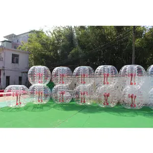 คุณภาพสูงที่มีสีสัน TPU GIANT Bubble Ball,ของมนุษย์บอลลูนสำหรับฟุตบอล
