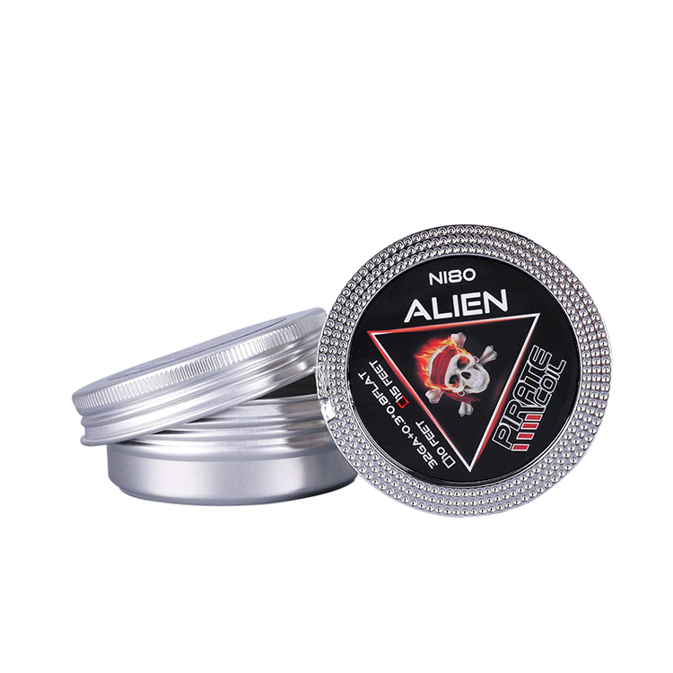 China manufacturer wholesale nichrom vape wire 32G+0.3*0.8FLAT alien coil vape