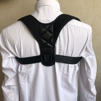 Correcteur de posture réglable pour adultes unisexe, soutien dorsal de compression