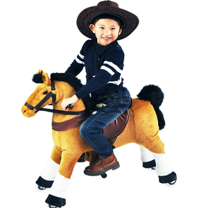 Jouet mécanique <span class=keywords><strong>de</strong></span> course hippique, jeu cheval sur le petit poney - Product Image 1