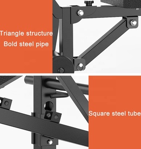 マルチホームジム機器ラットプルダウンバー付きの調整可能な重量挙げベンチプレス - Product Image 6