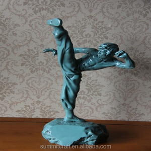 Pintura personalizada resina de china bruce lee estatuilla - Product Image 1