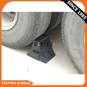 Truck <strong>Wheel</strong> <strong>Chock</strong> /Tyre Stopper /Rubber Wedge Trade Assurance - Product Image 5