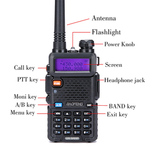 WalkieTalkie BAOFENG UV-5RHP WalkieTalkie de mano de doble banda con <span class=keywords><strong>radio</strong></span> Baofeng de alta potencia - Product Image 2