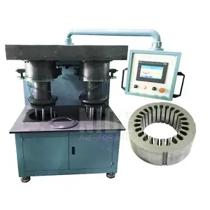 Stator core lamination slinky winding production machine