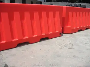 2000mm de agua de plástico de carretera barrera de seguridad barrera