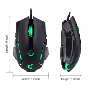 Professional China <strong>Supplier</strong> Private Label Wired Gaming <strong>Mouse</strong> with <strong>6</strong> Gaming <strong>Buttons</strong> - Product Image 4