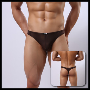 Nueva llegada más reciente de ropa interior para hombre <span class=keywords><strong>Sexy</strong></span> G String <span class=keywords><strong>Bikini</strong></span> fotos hombres G String ropa interior de malla - Product Image 1