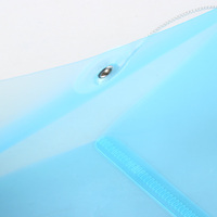 Sobre Transparente con Cordón, Tamaño A4, Bolsa de Plástico Impermeable para Archivos con Cierre de Cordón, Carpetas de Documentos Resistentes para Oficina y Escuela