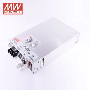 SMPS MeanWell SE-1500-27 1500W 27V AC giriş aralığı anahtar ile seçilen AC-DC tek çıkışlı dahili DC fan anahtarlama güç kaynağı