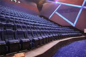Theater Folding Cinema Chair Movie Cinema Seats Theater Folding Chairs With Cup Holder Cheap Price