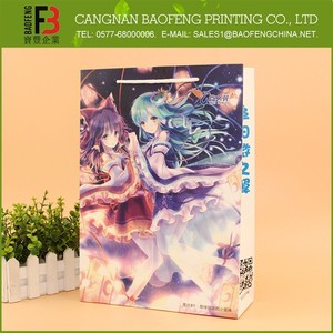 بيع اسلوب جديد الساخنة 2015 مؤامرات جديدة أكياس الورق مع مقابض - Product Image 4