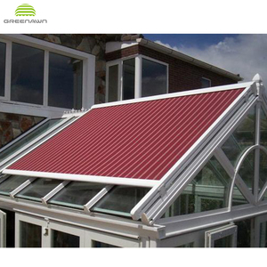 Motorisé En Plein Air Étanche Véranda Rétractable <span class=keywords><strong>Toit</strong></span> Pergola Auvent avec Moteur Tubulaire - Product Image 1