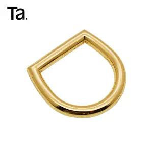 Nhà Máy Giá Ladies Túi Xách Phần Cứng, Hợp Kim Kẽm D Ring Buckle Túi Xách Trang Trí Phụ Kiện Chống Ăn Mòn D Ring