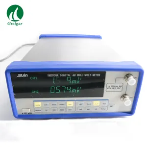 New SM2050A Digital AC Millivolt Meter millivoltmeter Frequency Range 5Hz~5MHz AC Voltage Range 4 1/2 Digits