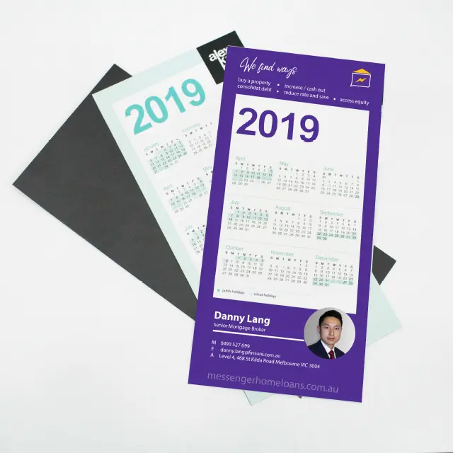 2019 Nieuwe kalender koelkast magneten, vastgoed middel koelkast magneet memo board, Huis vorm goedkope koelkast magneten