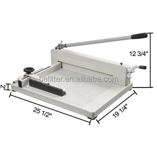 858-A3 Hot sale manual paper Trimmer guillotine machine
