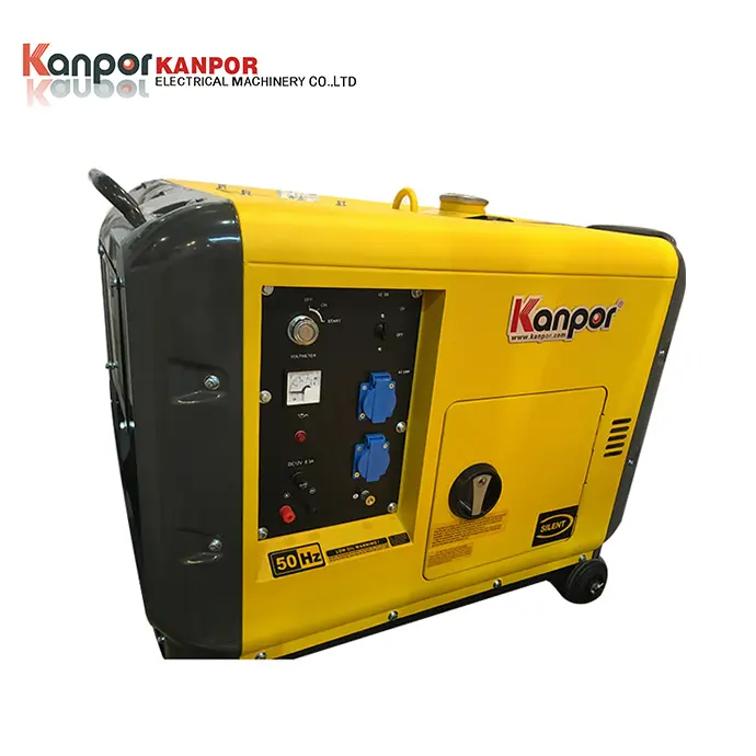 Top di marca 1.9-12KVA 954L insonorizzate monofase generatore diesel portatile di piccole dimensioni