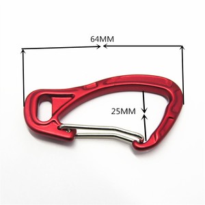 Self Swivel Rock Climbing Carabiner Aviation Aluminum Dog Leash Carabiners Auto Locking Swivel Hook Climbing caribeaner