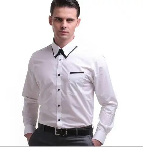 affaires officielles chemises pour hommes 2013 de nouveau de conception française de la mode de style