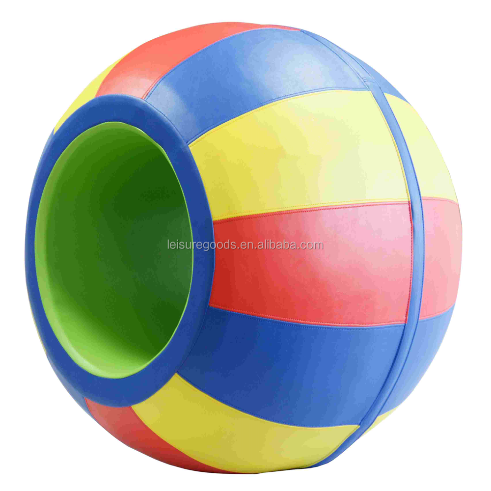 Высококачественное гимнастическое оборудование для мягких игр в помещении Радужный бочонок оборудование для спортзала для детей