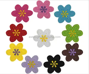 Floral Lace Patch Embroidery Patch Venise Layer multiple Flower Applique Sewing