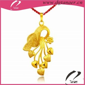 venta al por mayor colgantes encanto joyas de oro plateado <span class=keywords><strong>del</strong></span> árbol de la familia colgante - Product Image 1