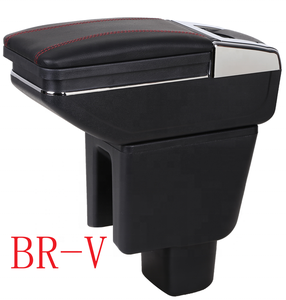Caja de Almacenamiento para Reposabrazos de Consola Central de Coche Francés en Piel Sintética Negra con Diseño USB para Renault <span class=keywords><strong>Kwid</strong></span> - Product Image 2