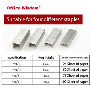 <span class=keywords><strong>Agrafeuse</strong></span> professionnelle de grande capacité pour bureau, vente directe d'usine, peut agrafier 100 feuilles, profondeur de <span class=keywords><strong>papier</strong></span> de 57 mm, <span class=keywords><strong>agrafeuse</strong></span> lourde - Product Image 4