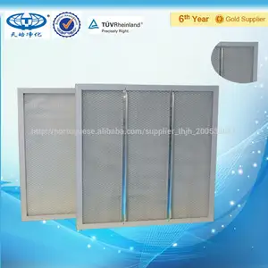 Alta temperatura do painel de fibra de vidro de filtro de ar