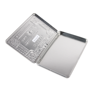Boite de cd, <span class=keywords><strong>dvd</strong></span>, en étain métallique massif, impression personnalisée, 50 pièces