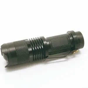 Bright Mini Tactical LED Flashlight Perfect for Security, Tactical and General Use Zoom Function and 3 Light Modes