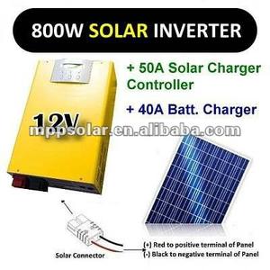 Inversor de energía solar de onda sinusoidal pura, 800w, 1.6kw, 12v, 40A, UPS, inversor de red - Product Image 2