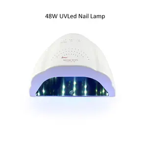 SUNONE 48w固化凝胶Led指甲灯手动UV Led指甲灯