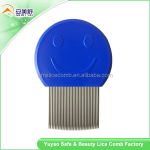 China plástico cabeza grande masaje peine para piojos liendres libres - Product Image 3