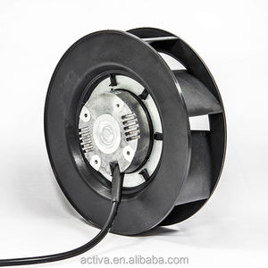 Ventilateur centrifuge d'évacuation à lame en plastique DC 24V DCF17568-PB 175x68mm - Product Image 3