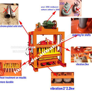 Machine automatique de fabrication de blocs de ciment de cendres volantes en QTJ4-40 Excellent produit pour la production de blocs de béton solides Composant de moule en Haïti - Product Image 5