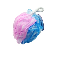 Éponge de bain pour pouf en maille de style moderne 50g boule de douche exfoliante Pom accessoire de nettoyage pour les soins du corps