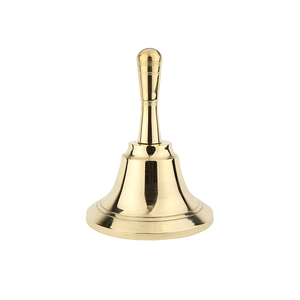 Laiton L'école Réception Dîner Hôtel Main Cloche <span class=keywords><strong>De</strong></span> Noël Cadeaux Bronze Appels Bell <span class=keywords><strong>Comptoir</strong></span> <span class=keywords><strong>de</strong></span> Bar Salle À Manger Table Cloche - Product Image 1