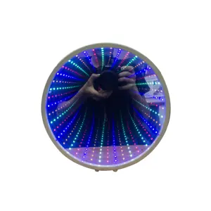 Diepe Vision Plastic Twee Manier Zie-Through Infinity Spiegel Make Badkamer Decor Veiligheid Acryl Spiegel Vel
