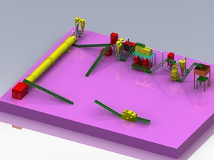 Dây Chuyền Sản Xuất Hoàn Chỉnh Viên Gỗ - Product Image 2