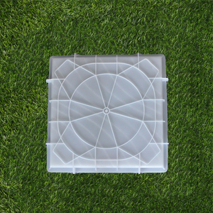 Gạch Làm Khuôn Thạch Cao Pvc Gạch Lồng Vào Nhau Giá Đường Lái Xe Nhựa Khuôn Mẫu Cho Lát Sân Vườn - Product Image 3