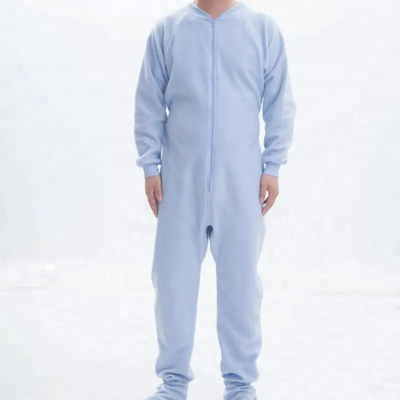 Polar fleece super soft men's adult onesie pajamas