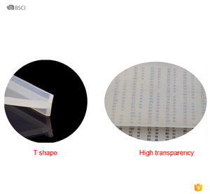 Lama d'acqua in silicone per auto BSCI con manico in plastica tergicristallo in silicone asciugatura più veloce - Product Image 3