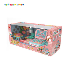 EPT supermercato elettronico contatore della spesa macchina <span class=keywords><strong>registratore</strong></span> <span class=keywords><strong>di</strong></span> <span class=keywords><strong>cassa</strong></span> giocattoli gioco educativo mercato finta Set per i bambini - Product Image 3