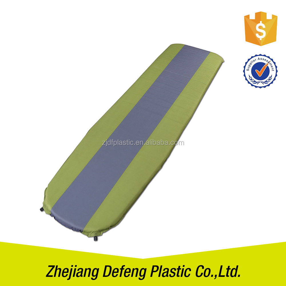 Matelas gonflable adapté aux besoins du client par atterrissage portatif automatique de matelas gonflable de voyage de camping d