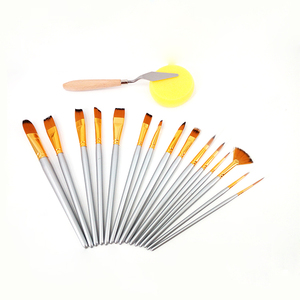 Peintures à l'huile et pinceaux acryliques, lot de 10 pièces, pour <span class=keywords><strong>peinture</strong></span> à l'aquarelle - Product Image 4