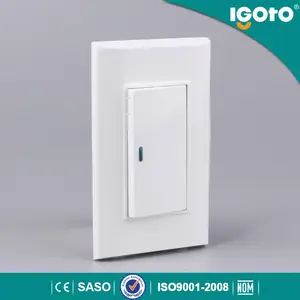 Estándar americano 125 v interruptor de pared y Socket pared moderna interruptor latina toma de corriente