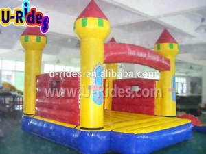 Vente en gros de nouvelle <span class=keywords><strong>maison</strong></span> gonflable géante à rebond rouge jaune <span class=keywords><strong>Italie</strong></span> château thème entreprise commerciale <span class=keywords><strong>location</strong></span> de fête en PVC durable - Product Image 3